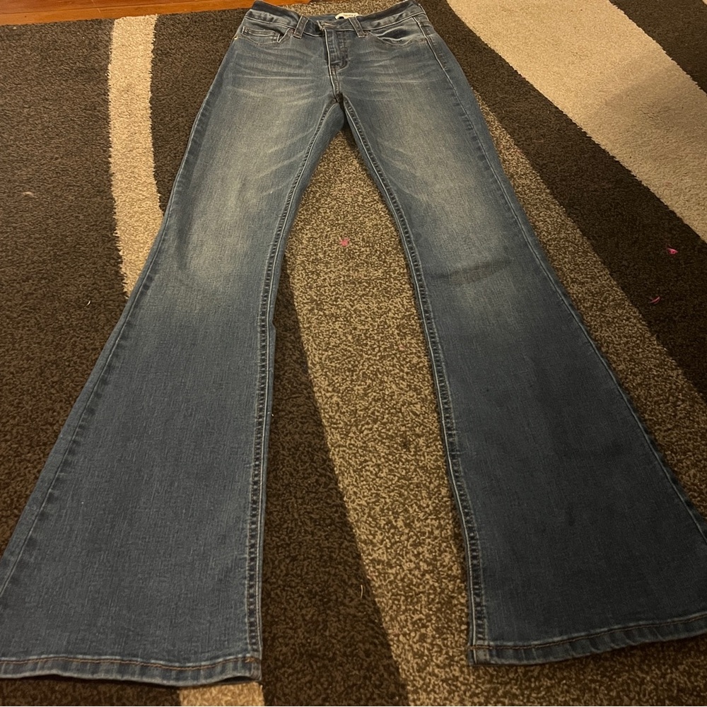 Forever 21 boot cut.  Size US24 never worn